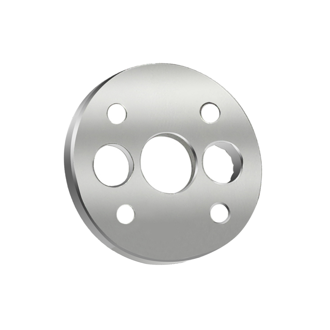 1x Stainless Steel ARRI Rosette Mount Adapter Gear Head Connector Dia 31mm / 20mm for Camera Cage Handle Grip Gimbal Extension