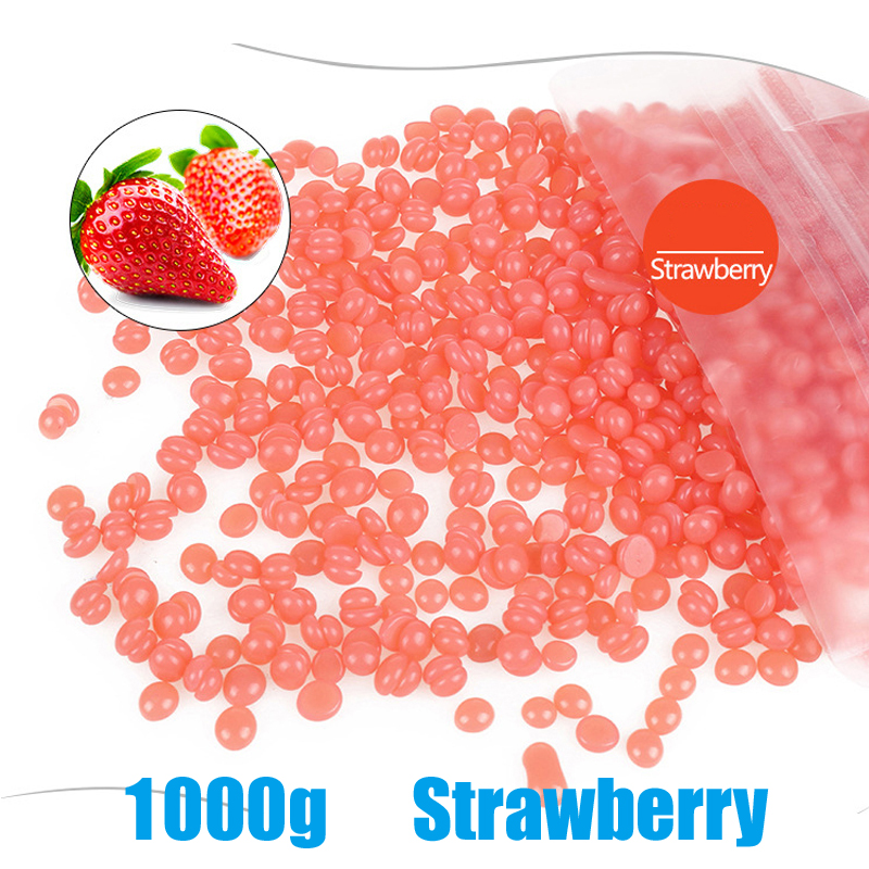 1000g/200g/50g Wax Ontharing Ontharingscrème Waxen Wax Kralen Voor Wax heater Pijnloos voor Lichaamsharen Verwijderen Bonen: Zilver