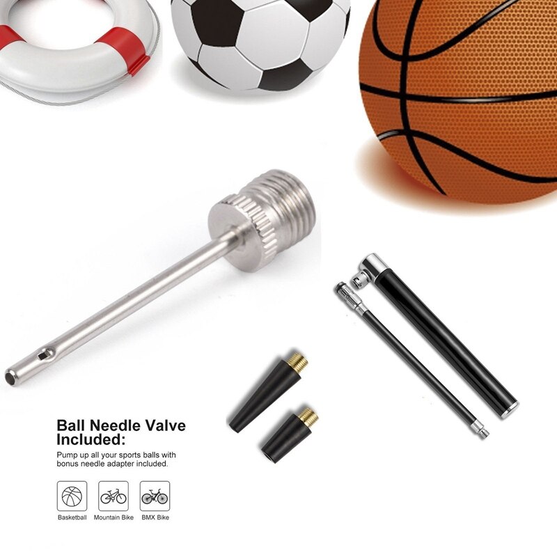 Bicycle Pump Mountain Bike Mini Pump US French Mouth Aluminum Alloy High Pressure Portable