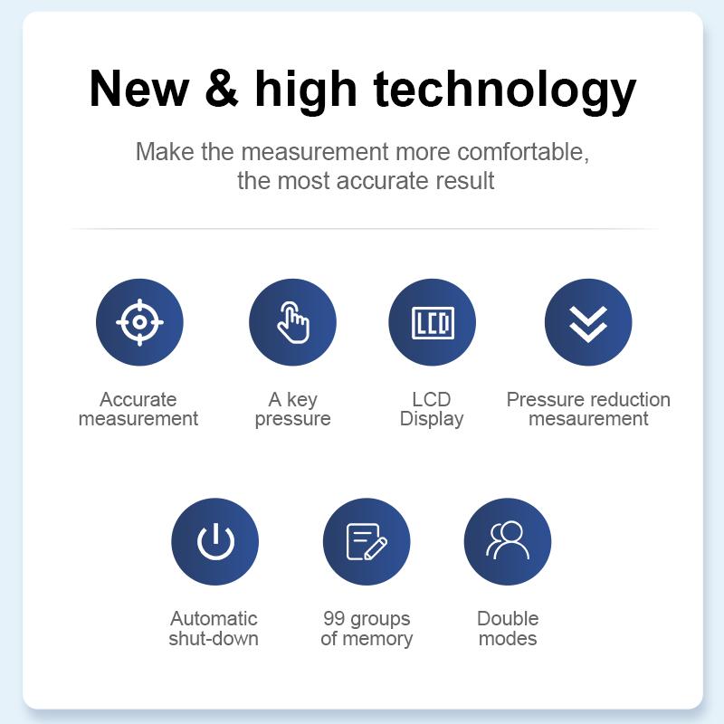 Electric Wrist Blood Pressure Monitor Portable tonometer health care bp Digital Blood Pressure Monitor meters sphygmomanometer