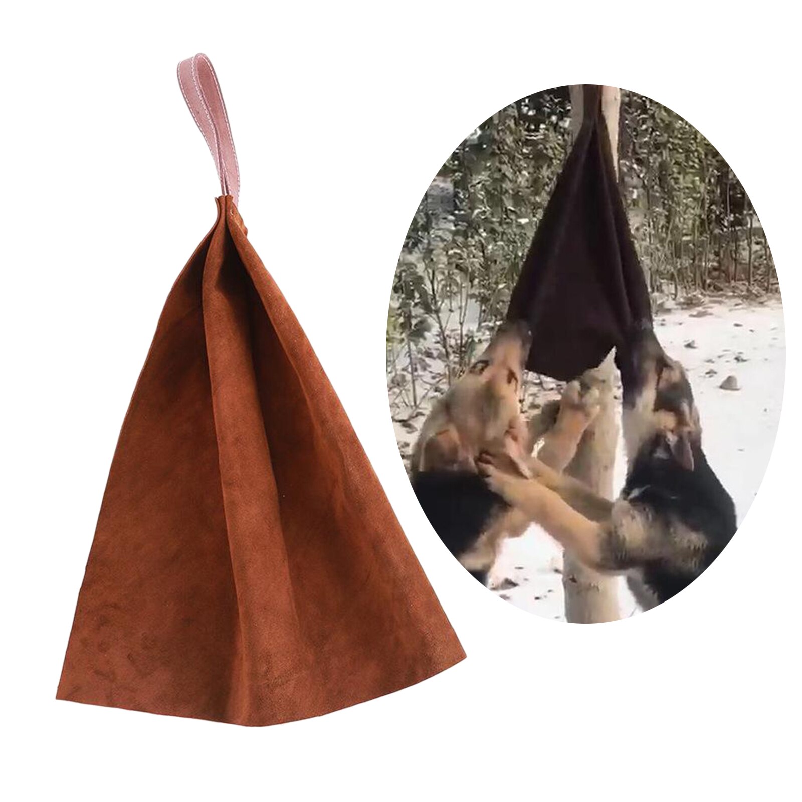 Puppy Dog Bite Rag with Handle Training Tug for Young Schutzhund