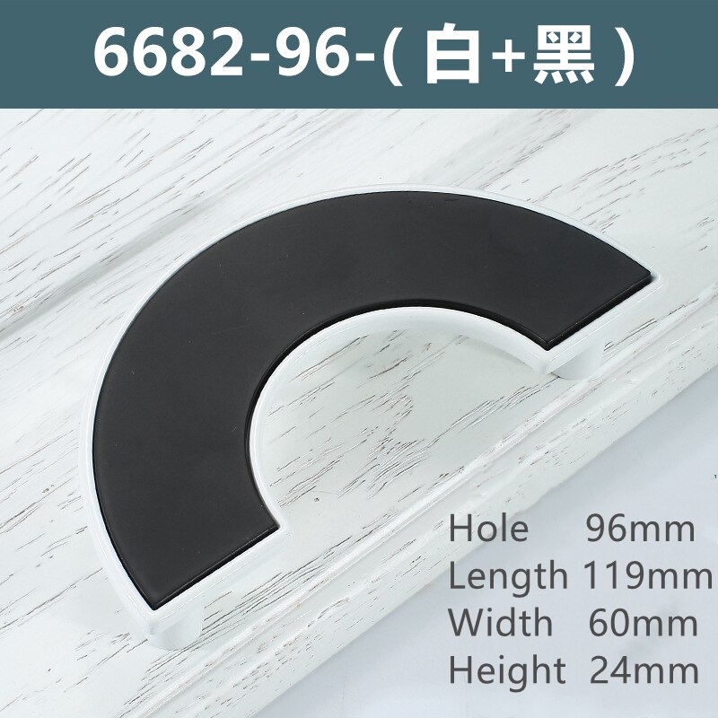 Moderne Eenvoudige Halfronde Kast Deurgrepen Garderobe Badkamer Kast Lade Knoppen En Trekt Furniture Hardware: Roze