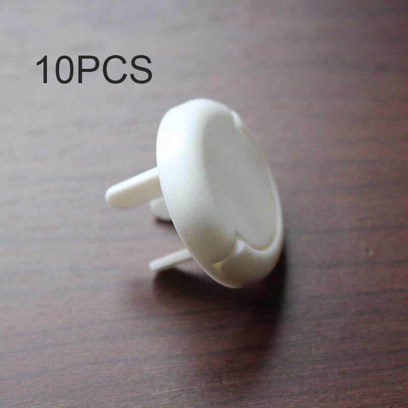 10PCS Child Safety Locks For Preventing The Child From Getting Hurt By Electric shock Electric Child Lock Safety For Baby: 10pcs white2