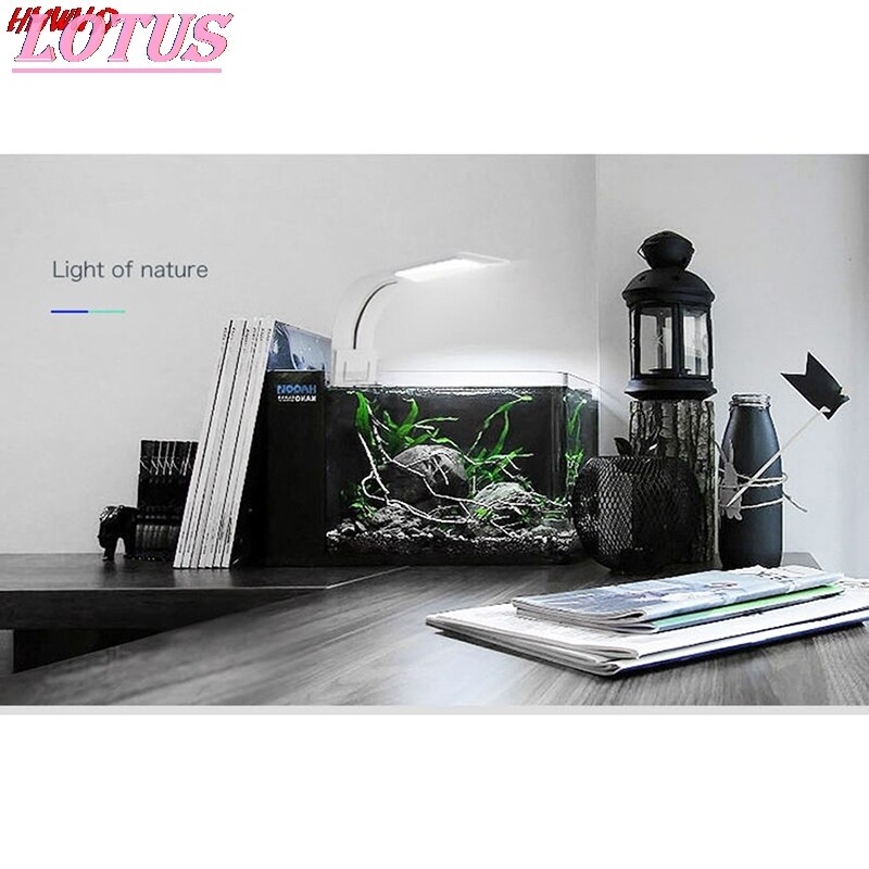 Super Slim Led Aquarium Licht Waterplanten Grow Light Waterdicht Clip-On Lamp Aquarium