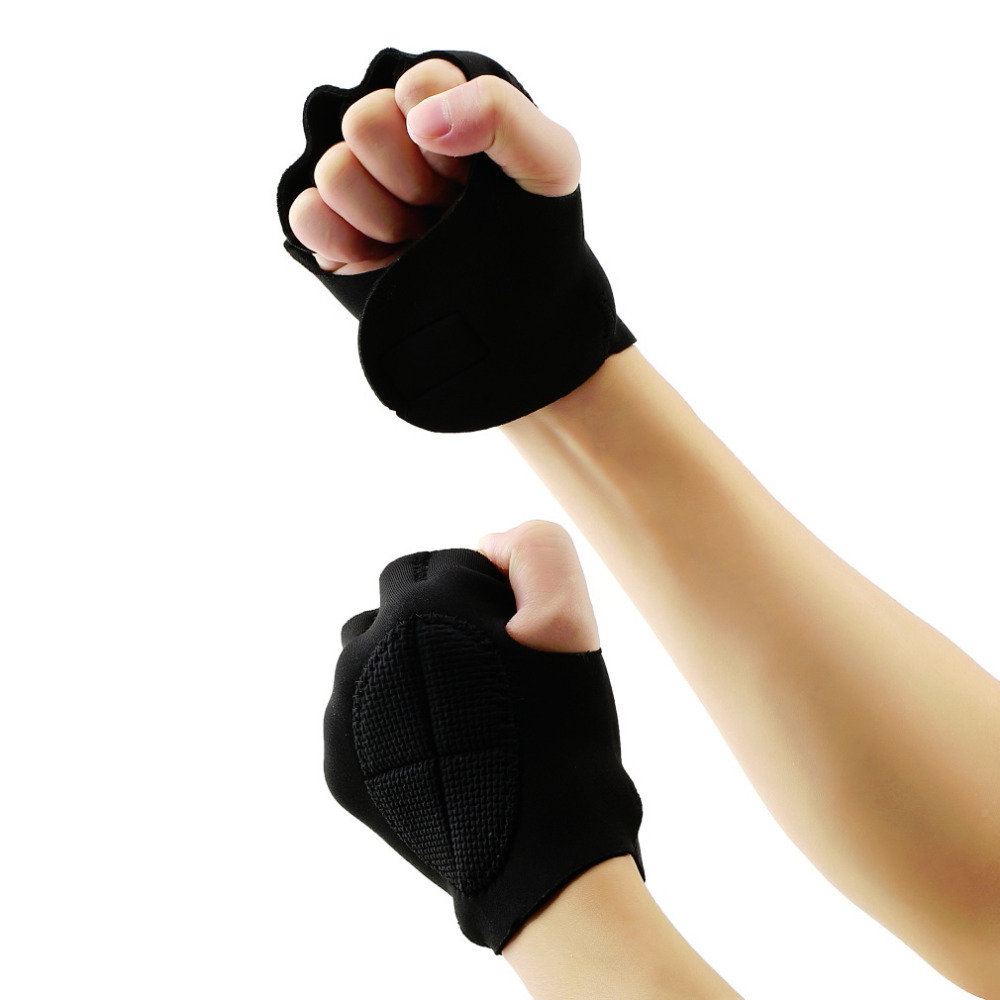 1 paar Mannen Vrouwen Sport Gewichtheffen Handschoenen Gym Fitness Oefening Training Ademende Handschoenen