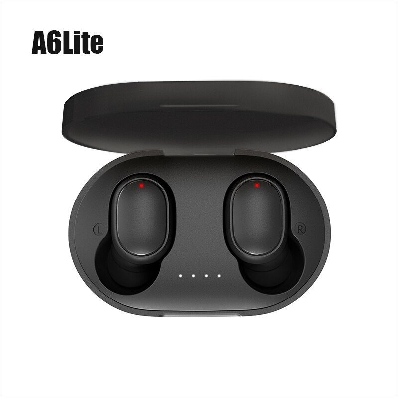 TWS E6S Bluetooth Earphones Wireless Earbuds Noise Cancelling Headset Sports Headphones For iPhone Xiaomi Redmi A6Lite: A6Lite