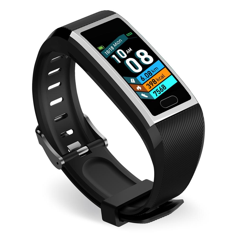 118 Plus Smart Armband Smart Uhr Fitness Tracker Schlaf Monitor Wetter Prognose Smart Armband Wasserdichte Smartband mit GPS