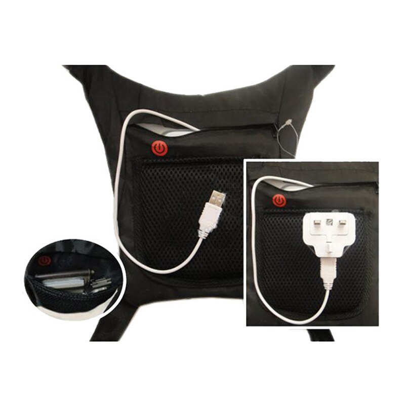 Bike Bicycle Cycling LED Wireless Turn Signnal Light Vest Bag Backpack For Night Warning Riding