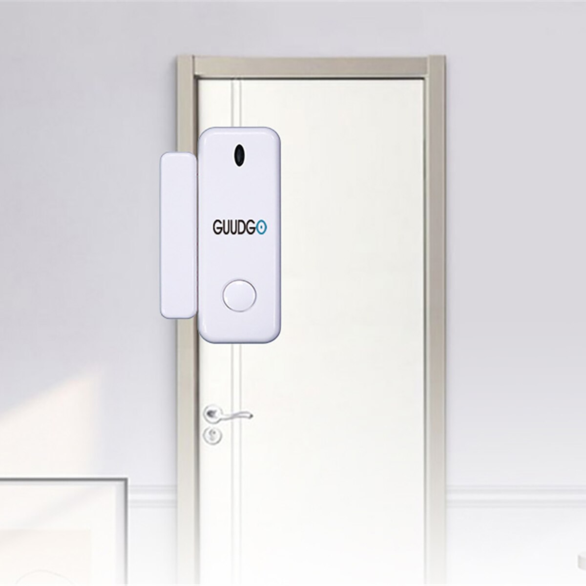 GUUDGO Wireless Door Window Sensor Detector 433MHz Open / Closed Smart Mini Door Sensor for Smart Home Security Alarm System