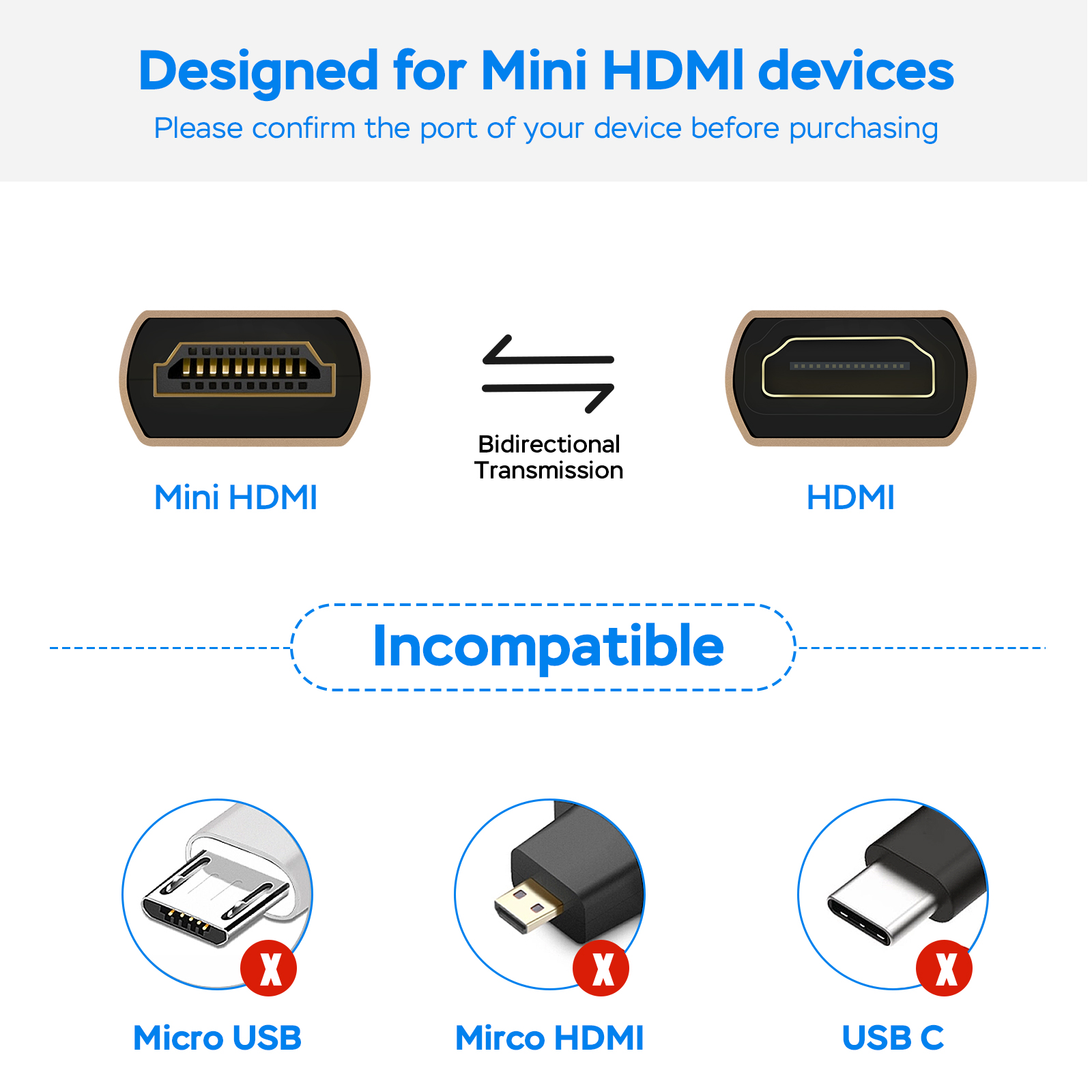 Emulador hdmi edid 1080 de aluminio ultrafino compatible con Headlesskeep, interruptores y extensores activos del monitor 1920x1080 @ 59Hz