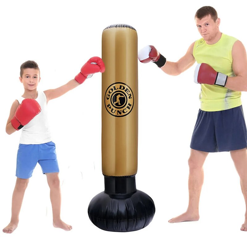 Opblaasbaar Speelgoed Voor Kinderen Jongen Ponsen Boksen Kolom Kinderen Speelgoed Antistress Tumbler Outdoor Game Gym Activiteit Fitness