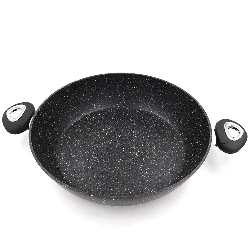 Master Star-olla de inducción de gran capacidad, utensilios de cocina de 30/32/34/36cm con revestimiento de puntos de granito, producto ,