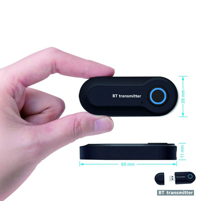 Wireless Bluetooth V 5.0 Transmitter for TV Phone PC Stereo o Music Adapter