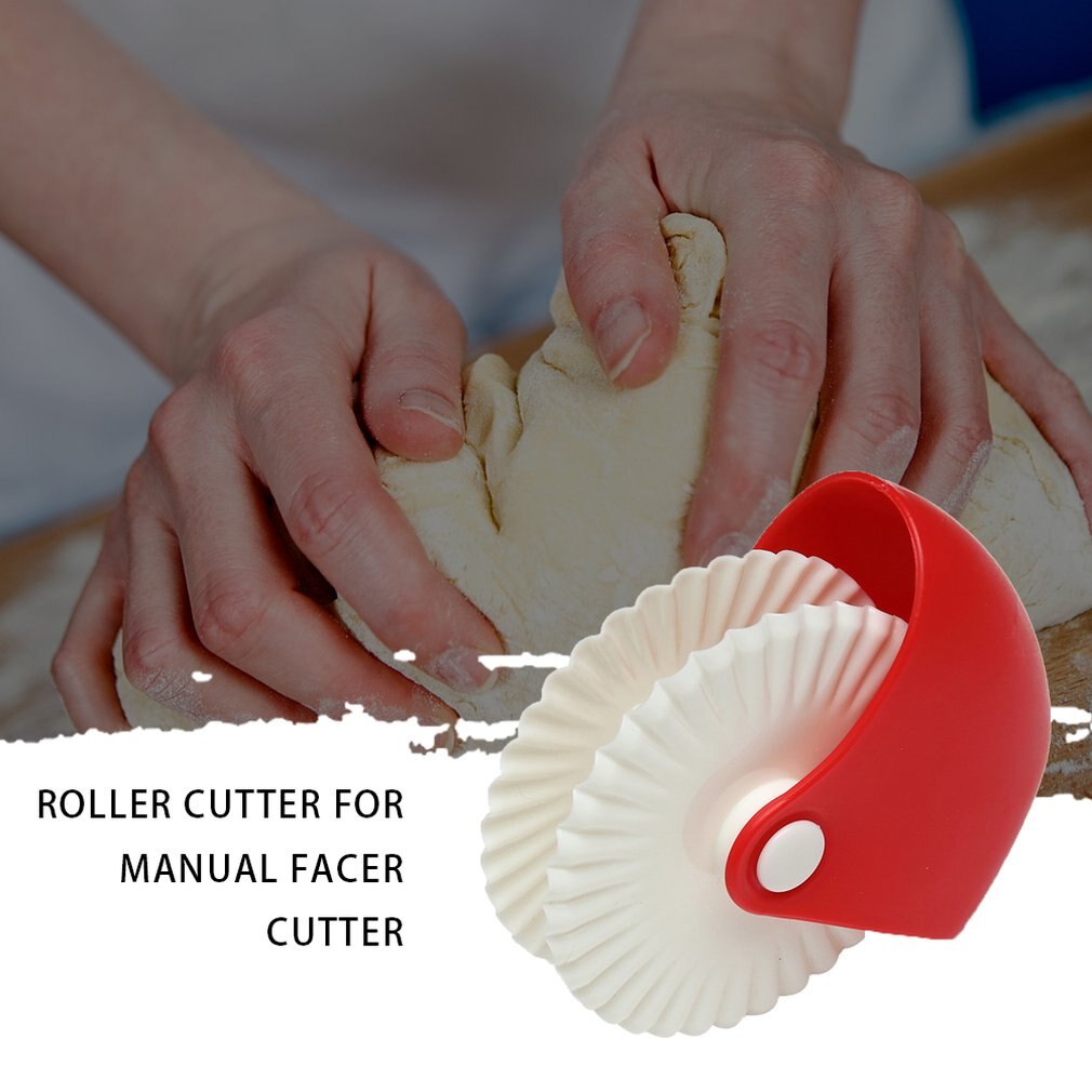 Plastic Wavy Pattern Pastry Wheel Decorative Point Cutting Wheel Curling Wheel Diy Manual Cutting Machine Wheel Knife