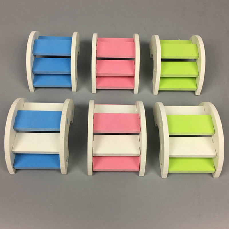 Escalera para hámster, puente de arcoíris, juguetes para mascotas, puente de plástico, juguetes colgantes, accesorios para jaulas de animales pequeños, producto bonito para para mascotas