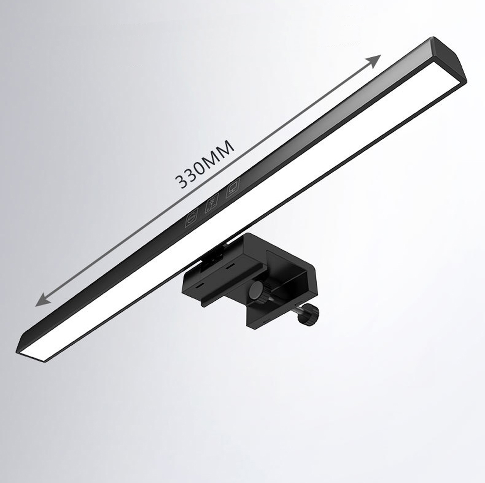 Luce a Clip per schermo del Computer luce asimmetrica per dormitorio protezione per gli occhi Computer Desktop Monitor per Laptop schermo a sospensione: Default Title