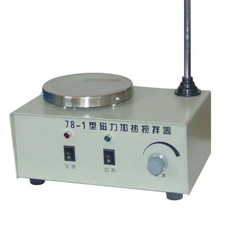 Magnetomrører kogeplade med varmeplade 78-1 digital laboratoriemagnetisk mixer  ac 110v/ 220v,  max 1000m,  trinløs speedl