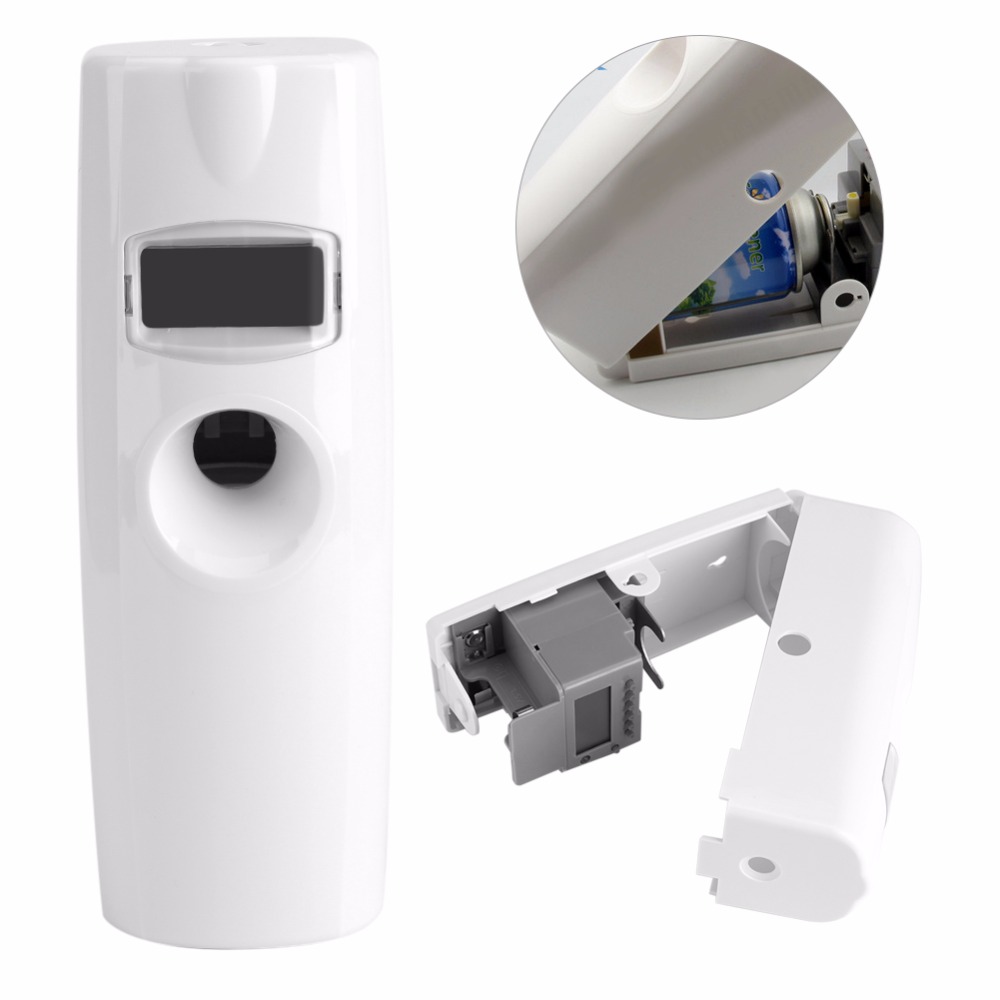 LCD Automatische Aerosol Luchtverfrisser voor Hotel Thuis Licht Sensor Regelmatige Parfum Spuit Machine Geur Dispenser Diffuser