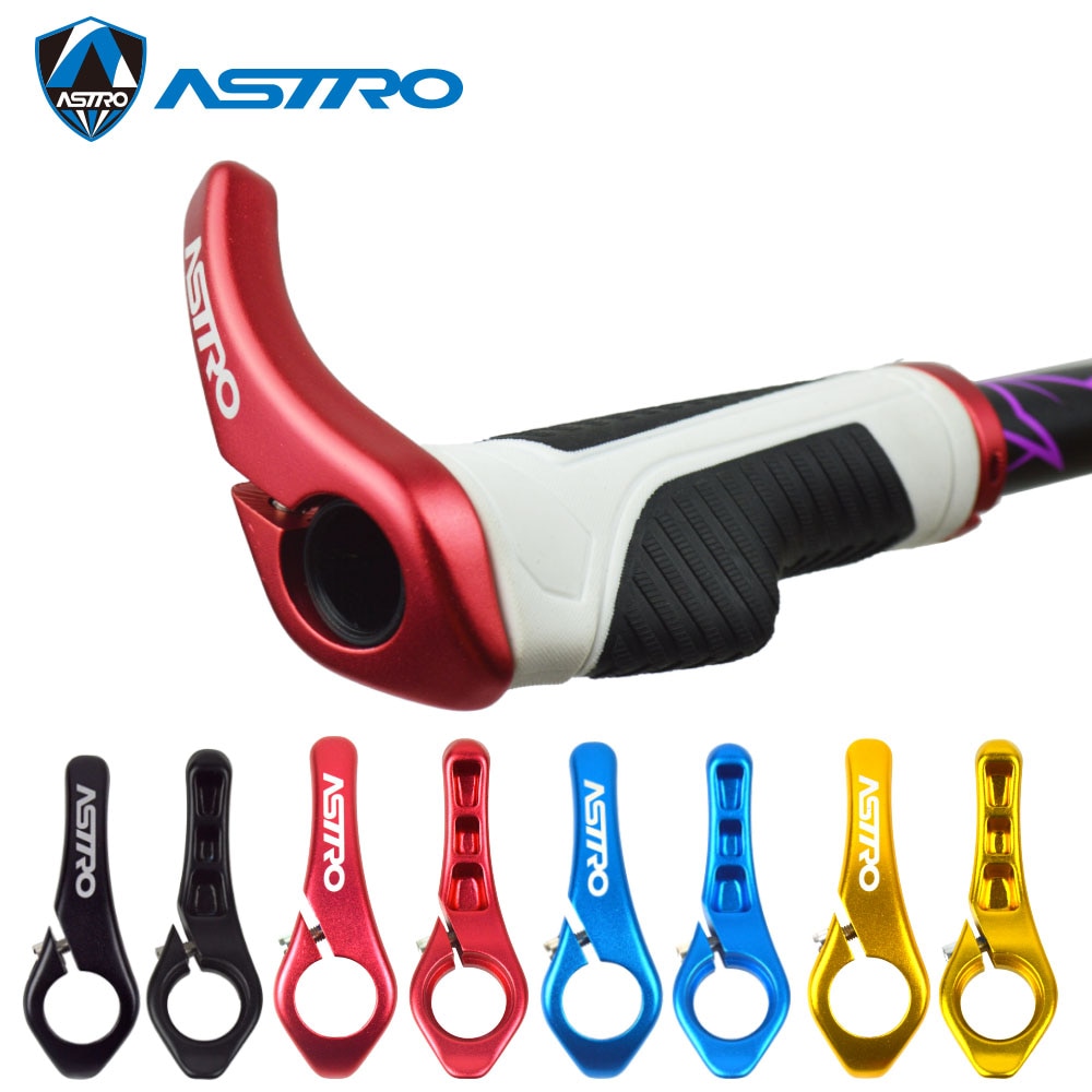 Astro fietsstuur grip fietsstuur bar end fietsen duurzaam antislip rubber mountainbike accessoires fietsonderdelen 1 paar