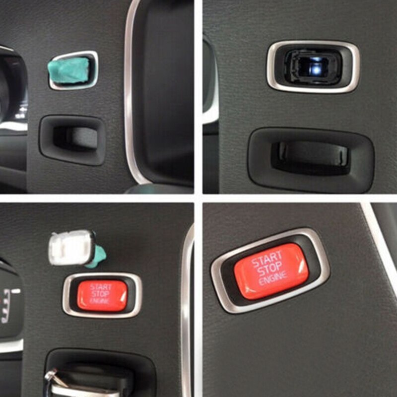 Car Engine Start Stop Switch Button Cover for Volvo V40 V60 S60 XC60 S80 V50 V70 XC70