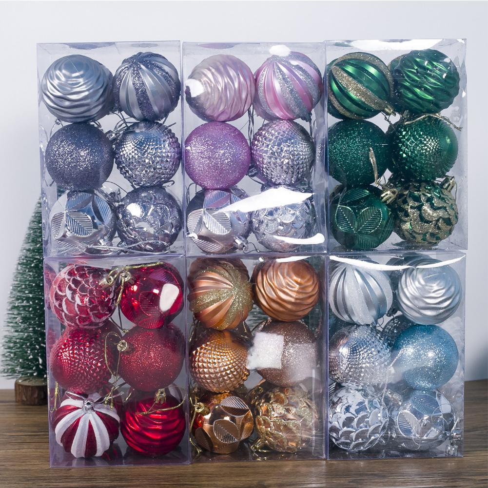 Kerstbal ornamenten onbreekbare kerstboomversiering bal voor bruiloftsfeestdecoratie