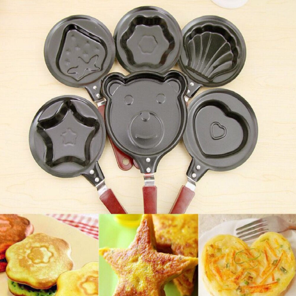Sartén antiadherente para el hogar sartén antiadherente de inducción para jardín, sartén para Pan, Pizza, huevos, estufa de Gas, sartén para pancakes