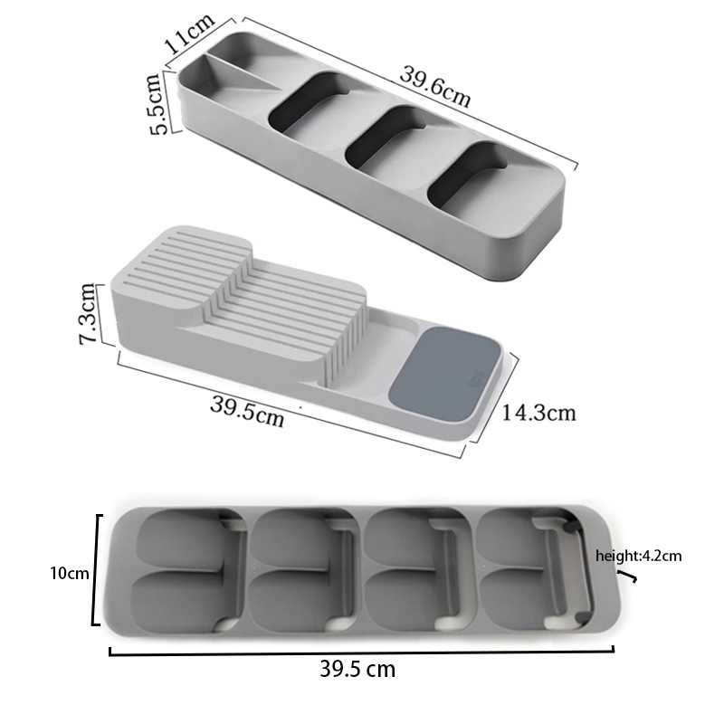 Messer Halfter Hohe Menge PP Geschirr Schublade Organizer Fach Messer Utensil Gestell Universal- Messer Stand Organizer Küche Werkzeuge