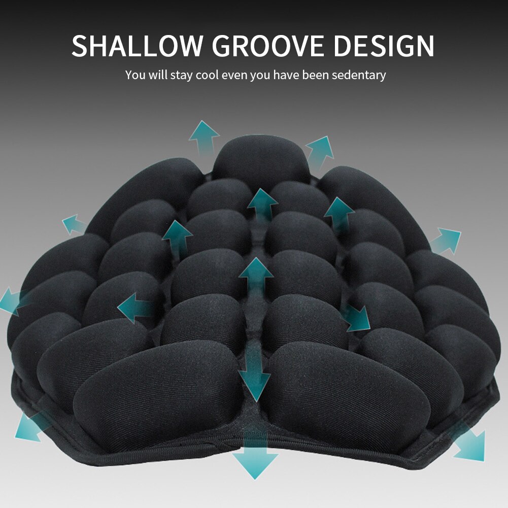 Motorcycle Inflatable Seat cushion Air Pressure Release Riding Cushion Shock Absorption And Pressure Relief Cushion