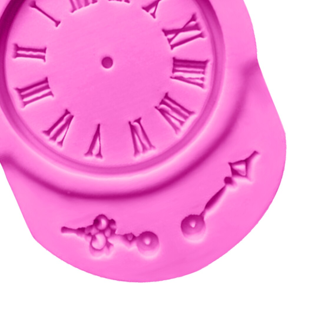 Goede Klok Vorm Siliconen Mal Voor Taart Decoraties Gereedschap Fondant Polymeer Klei Hars Snoep