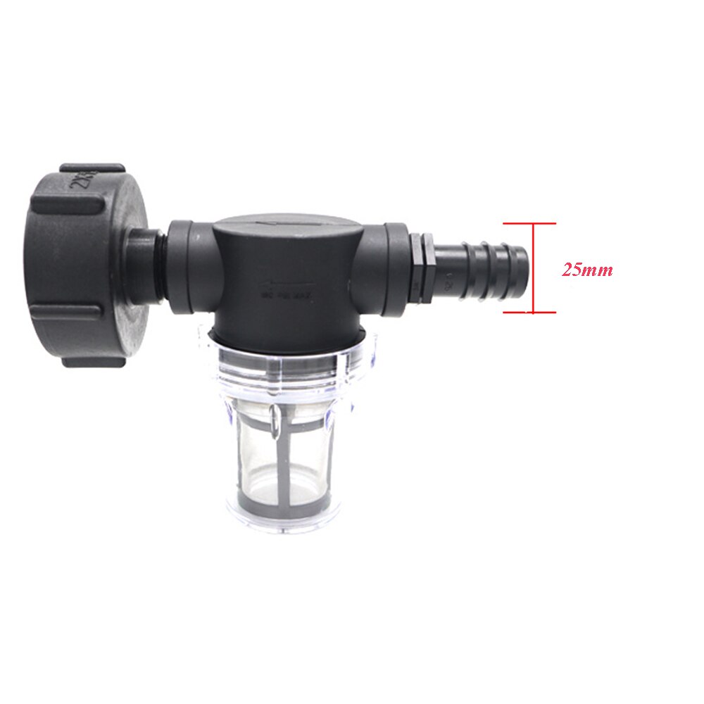 4-6 zawór kulowy robić wody ogrodowej, złącze filtra tonowego, złącze lufy IBC tona, adapter węża ogrodowego nietoksyczny łącznik: outlet 25mm