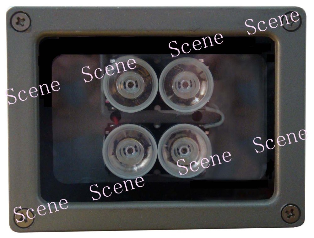 High power IR illuminator , Infrared Lamp, invisible IR light with Aluminum material & night vision light sources