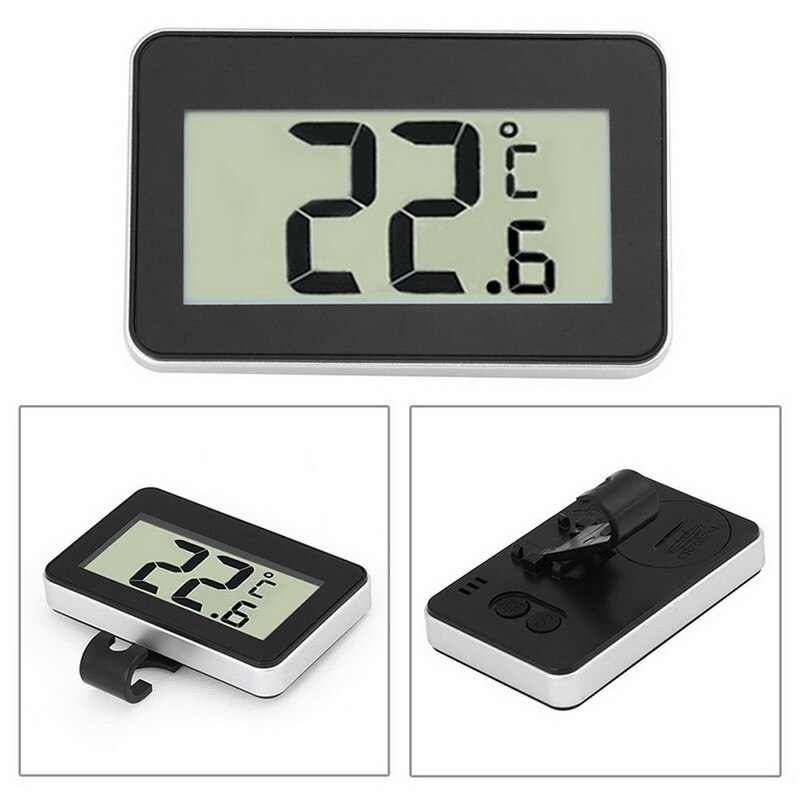 1pcs LCD Digital Thermometer For Freezer Temperature Waterproof Refrigerator Fridge Thermometer Freezer Electronic Thermometer