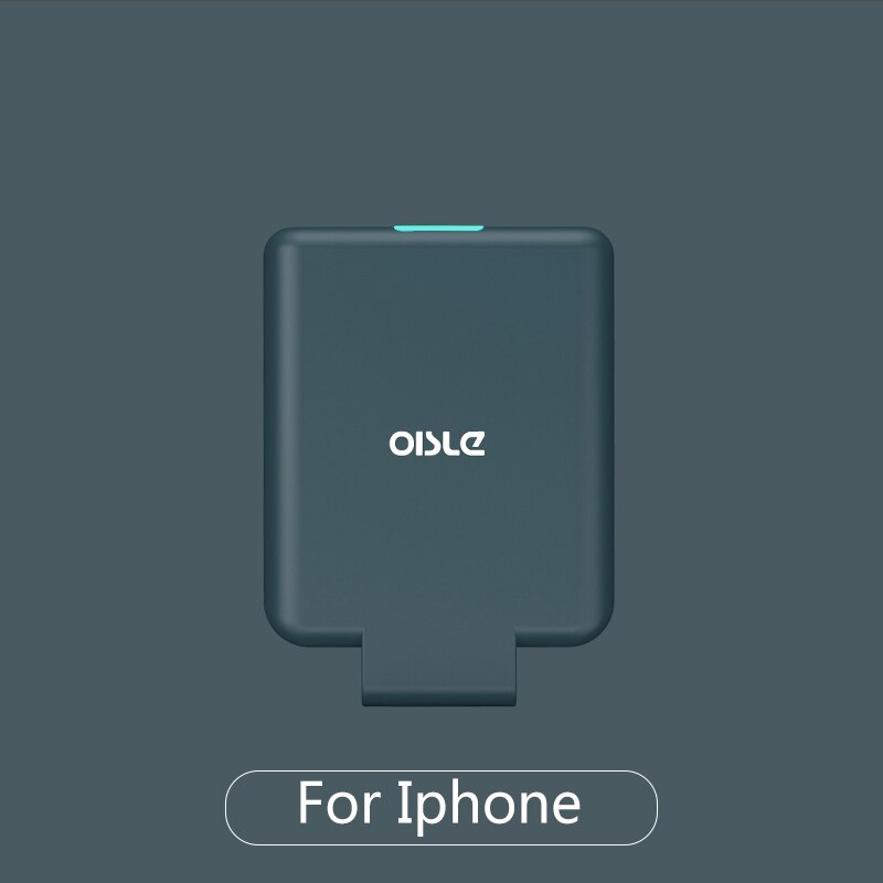 OISLE Ultra Thin Mini External Battery Charger Smart Powerbank Fast Charging Power Bank For iPhone 6 6s 7 8 Plus X 12 11/5S/se2: 4225mah-01-blue