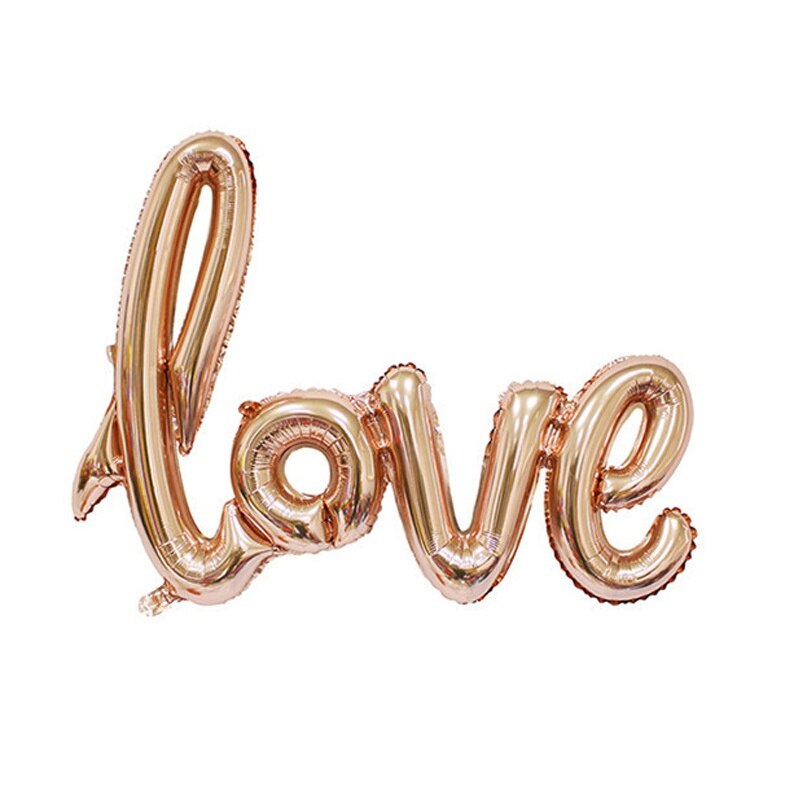 DIY Celebration Decor Letters Birthday Wedding Party 30\ 40\ LOVE Foil Balloons: 03-M