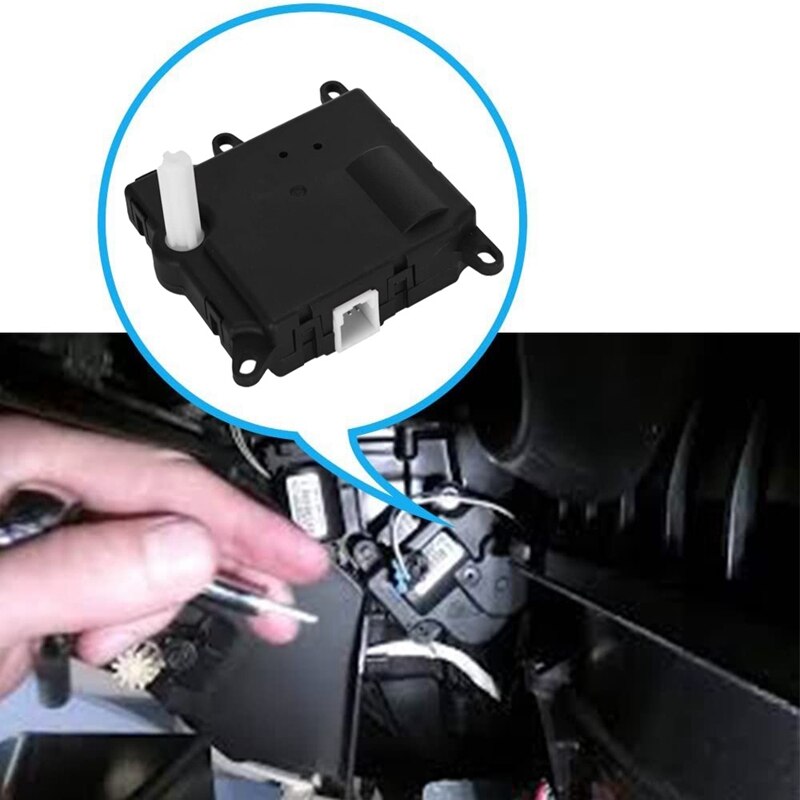 HVAC Heater Blend Door Actuator Air Door Actuator Replaces for Ford 1L2Z19E616AA 604-277: Default Title