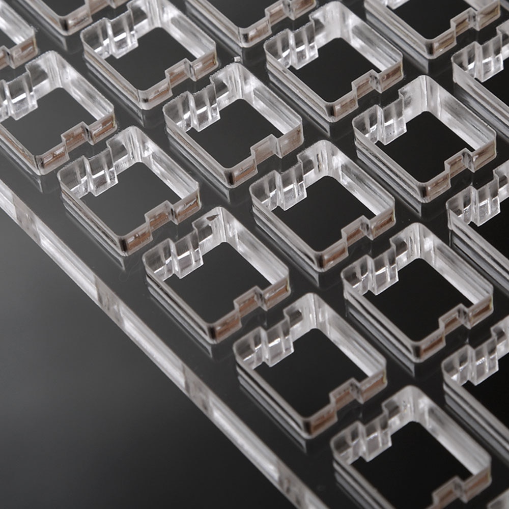 Acrylic Oiling Plate For Mechanical Gaming Keyboard Cherry Gateron Kailh Outemu Box Switch Maintenance Tools DIY Keyboard Kits