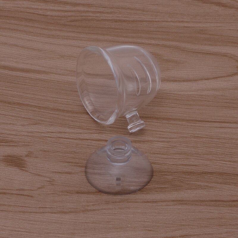 Acquario serbatoio di vetro bolla pianta di cristallo alimentatore per pesci bacino di vetro tazza nuovo