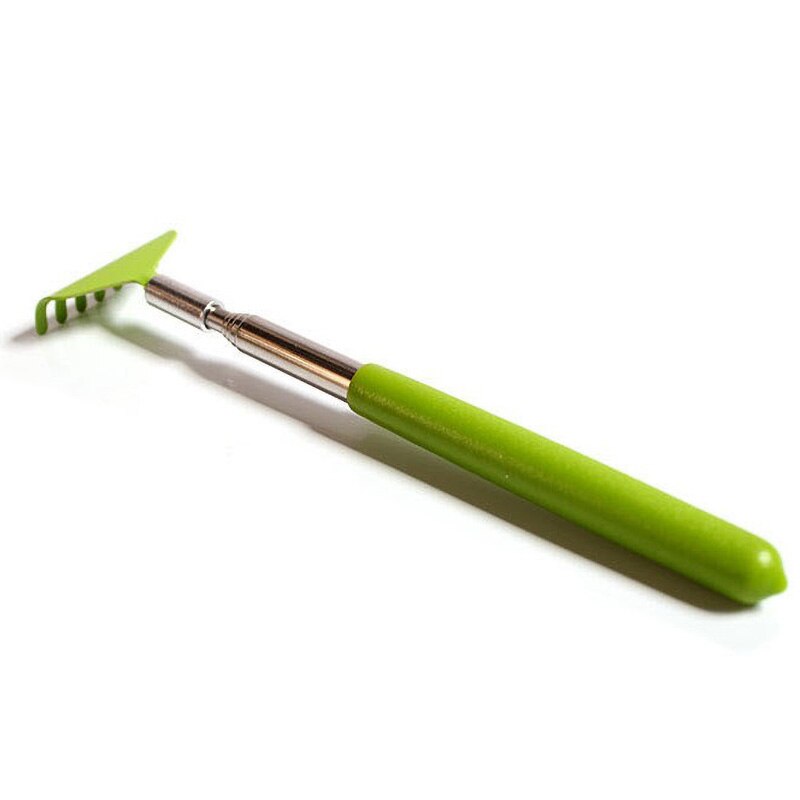 Masseur de dos télescopique, grattoir de dos, outil de relaxation, soulagement des démangeaisons: Grass green