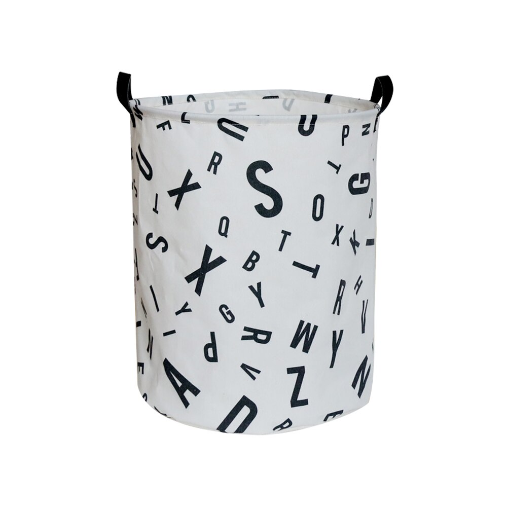 Folding Laundry Basket Round Storage Bin Bag Large Hamper Collapsible Clothes Toy Basket Bucket Organizer Large Capacity: 16