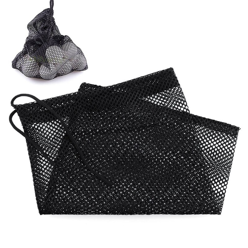 2 Pcs Nylon Mesh Nets Bag Pouch Golf Tennis Carrying Holder Storage Bags Golf Accessories