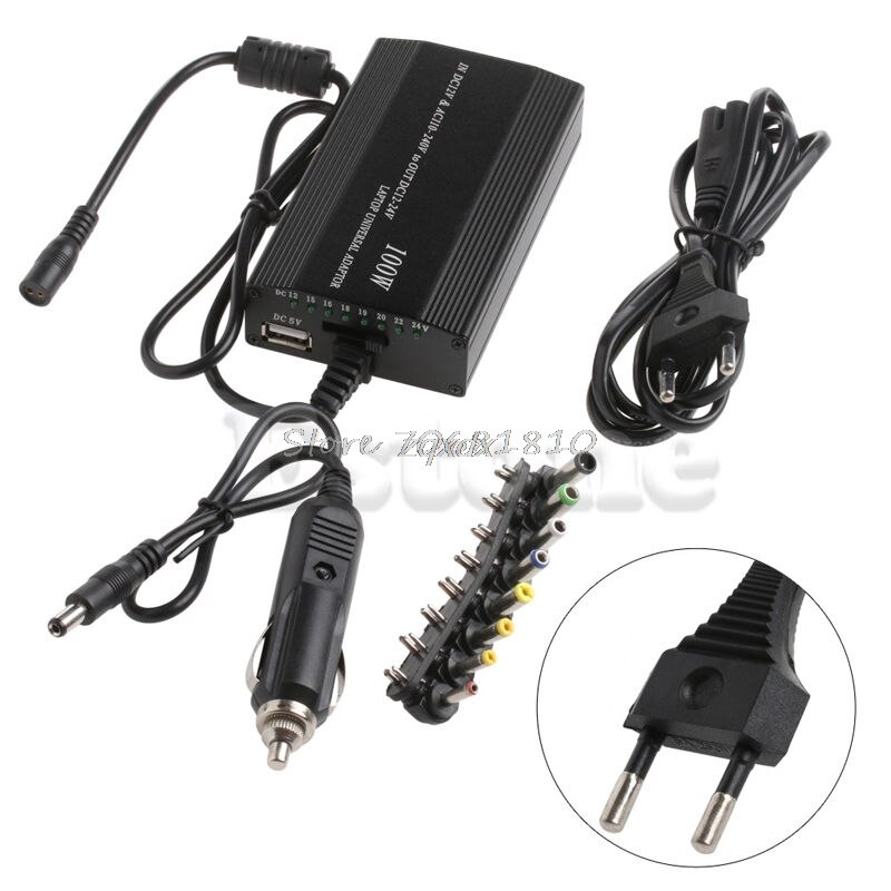 Dc Autolader Notebook Universele Ac Adapter Voeding Voor Laptop 100W 5A Rental &