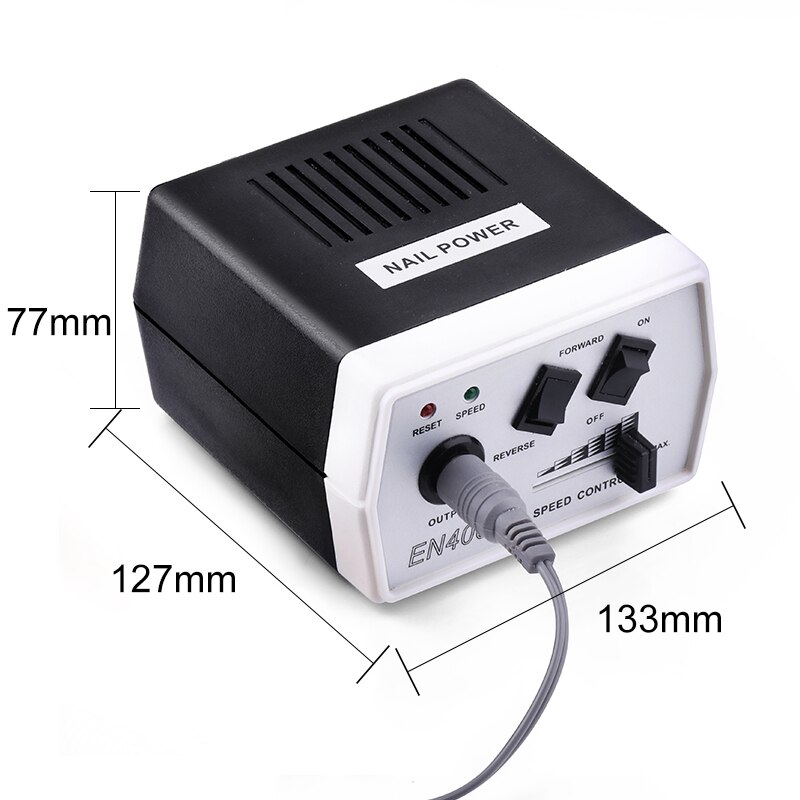 Koskoe Salon Elektrische Nail Boor Machine Apparatuur Set 30000Rpm Nagels Bestand Slijpen Pedicure Nail Art Gereedschap Acryl Gel