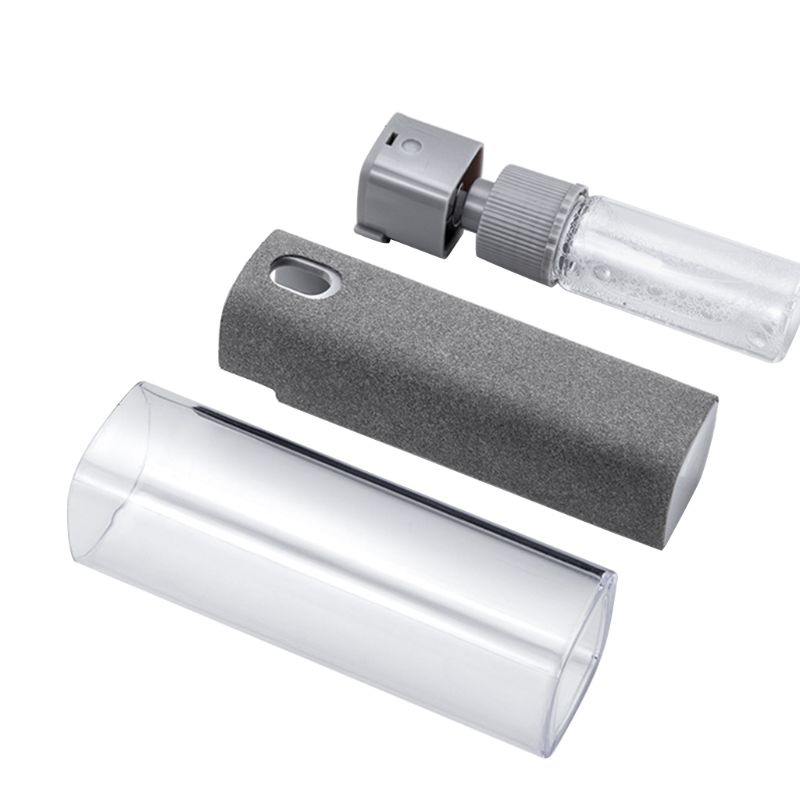 1 sett bærbar telefon pc-skjermrens mikrofiberklut rengjøringsenhet for datamaskin/notebook/nettbrett/tv-skjerm