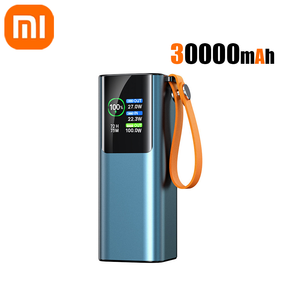 Xiaomi 165w 50000 mah powerbank bärbar pd externt batteri led powerbank för macbook pro för ipad snabbladdningsstation: Mång