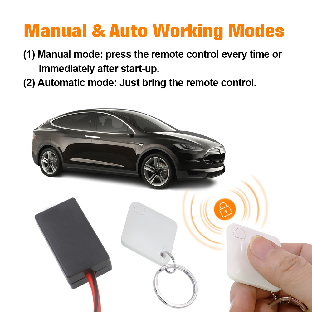 12V Car Immobilizer RFID Engine Lock Motorcycle Anti-Hijacking Device Anti-robbery Security System Intelligent Circuit Cut