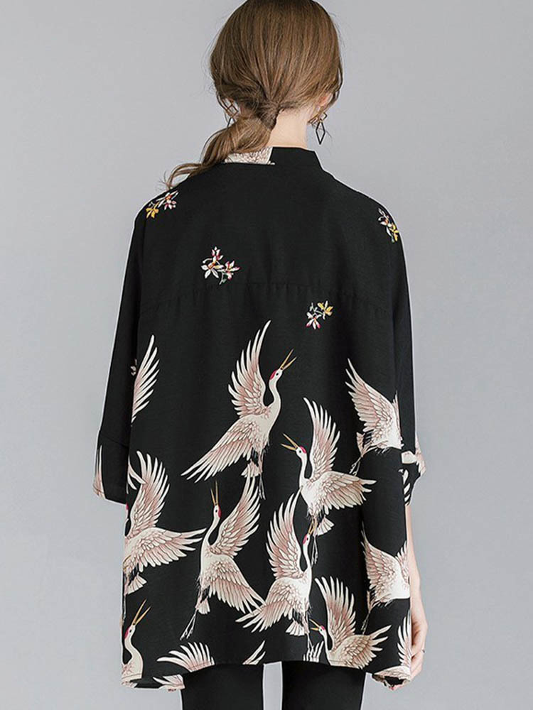 Max lulu Kleidung 2022, Herbstmode, europäische , Damen, Punk, Streetwear, Damen, bedruckte Spitzen und Blusen, lässige verlieren Hemden