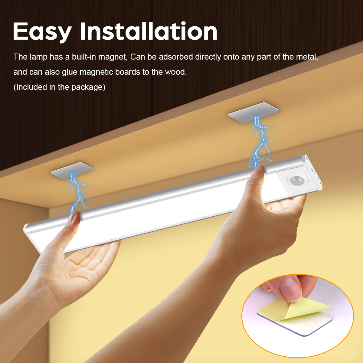 Wiederaufladbare Batterie LED Aluminium freundlicher Studie Buch Lichter Tisch Schreibtisch Lampen Nacht Zauberstab Lichter Für Garderobe Treppe Nacht