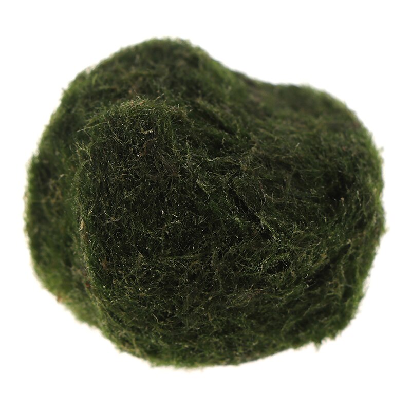 Moss Stone Lifelike Vivid Moss Balls Decorative Balls for Glass Jar Terrarium Aquariums Landscaping Plant Fish Tank Decor