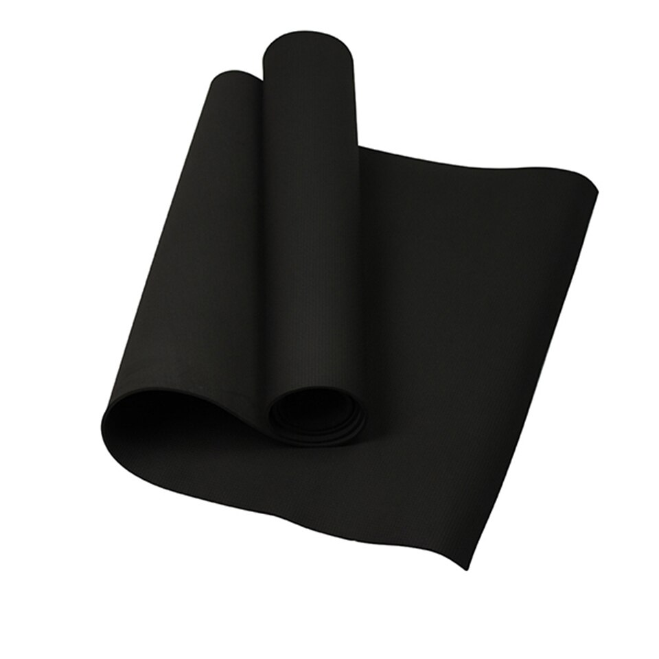 KoKossi di Modo di Yoga Zerbino Dimensioni 173x60x0.4cm Non-slip Dimagrante Esercizio Fitness Ginnastica Zerbino Del Corpo costruzione di Esterilla Pilates: Black