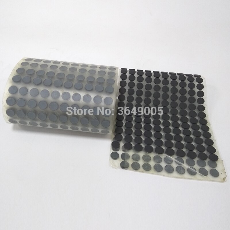 9mm diameter 3M Black 1.6MM Thickness Self-Adhesive Bumper Square Rubber Feet SJ5816